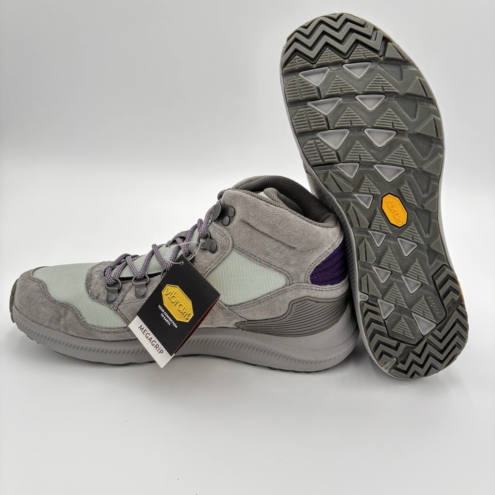 NIB Merrell Ontario 85 Mid Womens US 10 Hiking Boot Waterproof Charcoal Outdoor